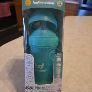 Green HeroBottle - Double Anti-Colic System